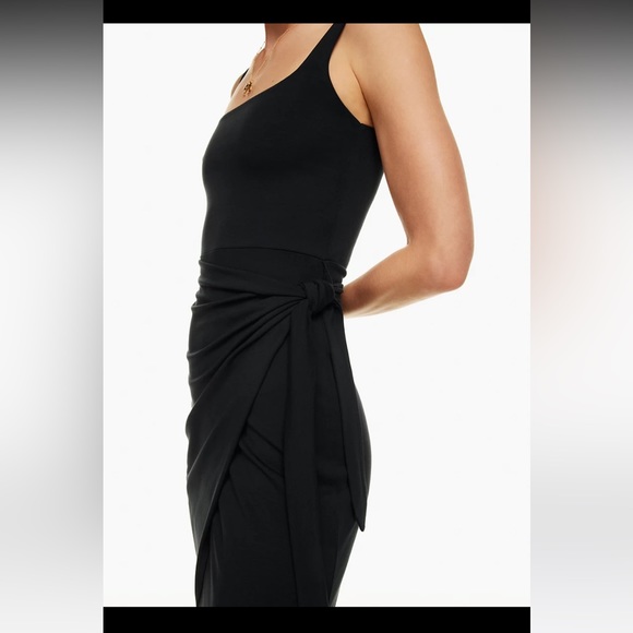 ARITZIA WILFRED SATURN MIDI DRESS IN YELLOW SIZE XS - Picture 2 of 7